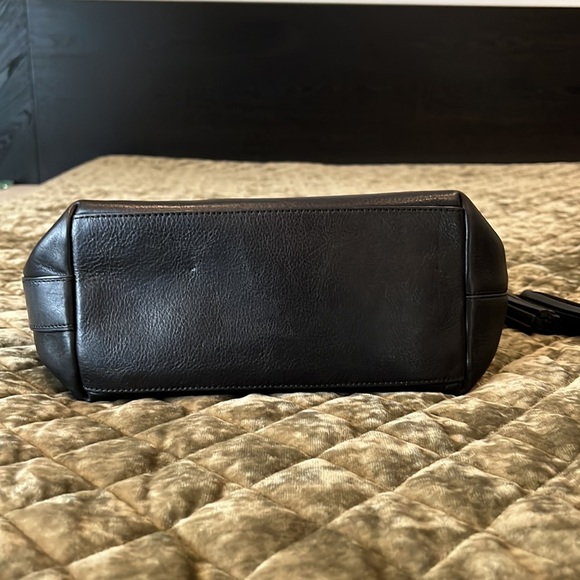 COACH Black Leather Bag - Picture 8 of 9
